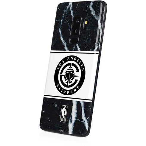 NBA LA Clippers Marble Galaxy S9 Plus Skin