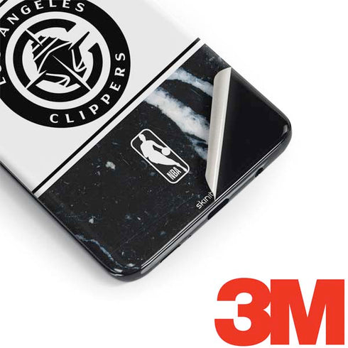 NBA LA Clippers Marble Galaxy S9 Skin