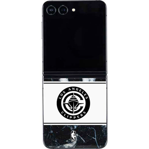 NBA LA Clippers Marble Galaxy Z Flip5 5G Skin
