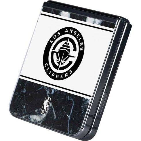 NBA LA Clippers Marble Galaxy Z Flip5 5G Skin