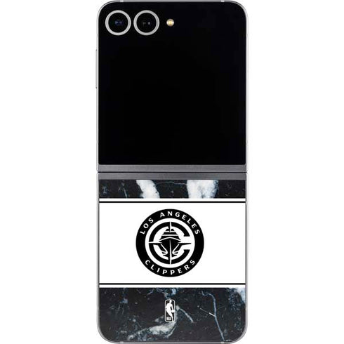 NBA LA Clippers Marble Galaxy Z Flip6 Skin