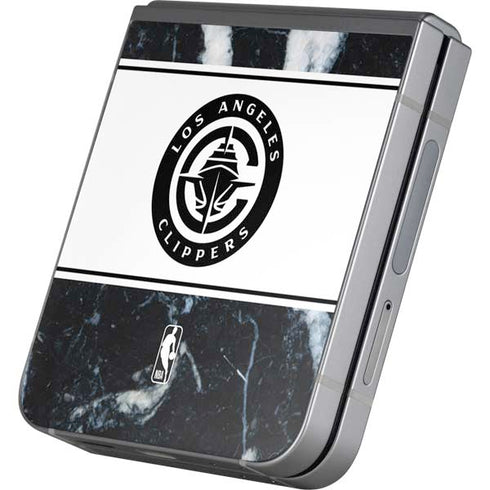 NBA LA Clippers Marble Galaxy Z Flip6 Skin
