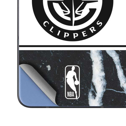 NBA LA Clippers Marble Galaxy Z Fold5 5G Skin