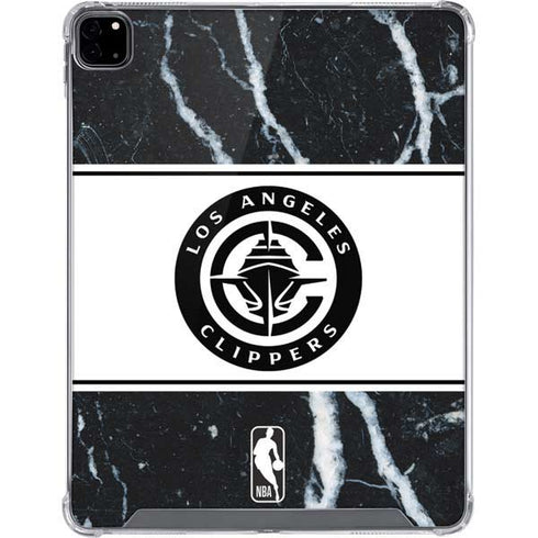 NBA LA Clippers Marble iPad Pro 12.9in (2020) Clear Case