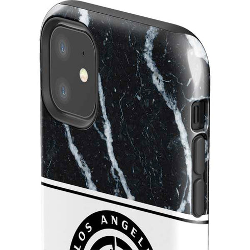 NBA LA Clippers Marble iPhone 11 Impact Case