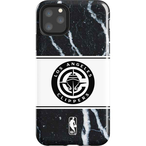 NBA LA Clippers Marble iPhone Cases