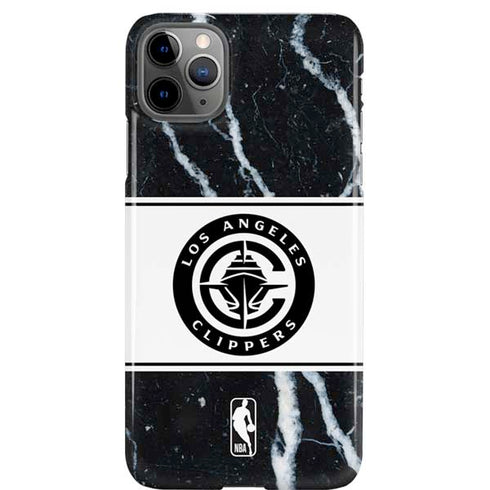 NBA LA Clippers Marble iPhone Cases