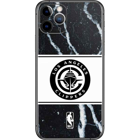 NBA LA Clippers Marble iPhone 11 Pro Skin