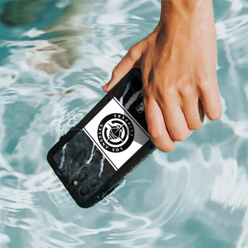 NBA LA Clippers Marble iPhone 11 Pro Waterproof Case