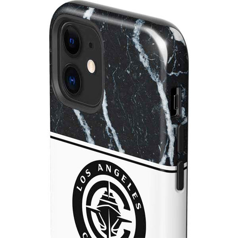 NBA LA Clippers Marble iPhone 12 Impact Case