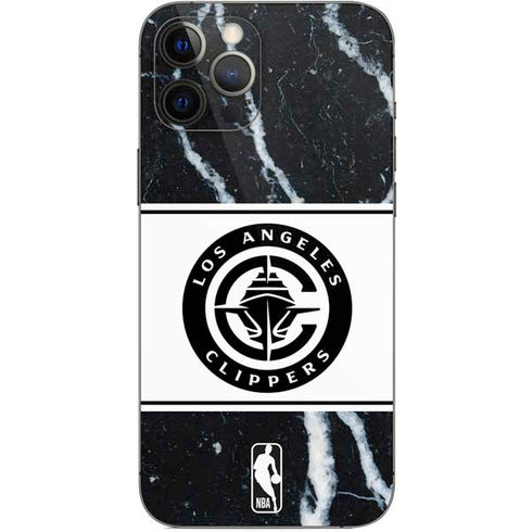 NBA LA Clippers Marble iPhone 12 Pro Max Skin