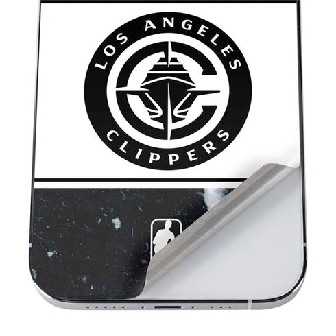 NBA LA Clippers Marble iPhone 12 Pro Skin