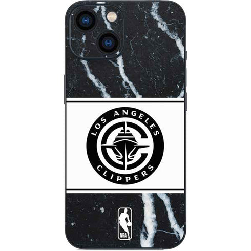 NBA LA Clippers Marble iPhone 13 Mini Skin