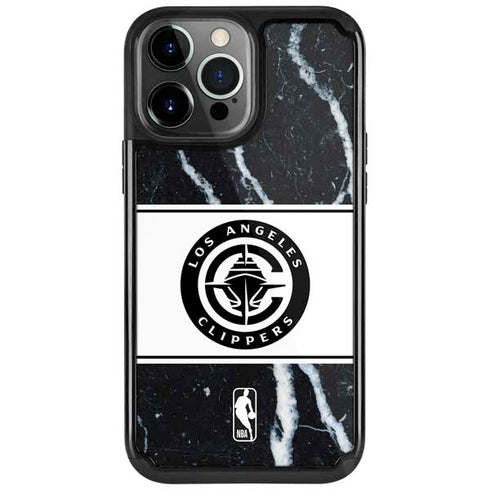 NBA LA Clippers Marble iPhone Cases