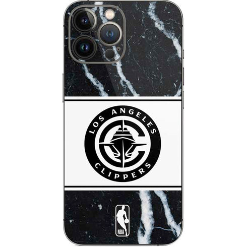 NBA LA Clippers Marble iPhone 13 Pro Max Skin