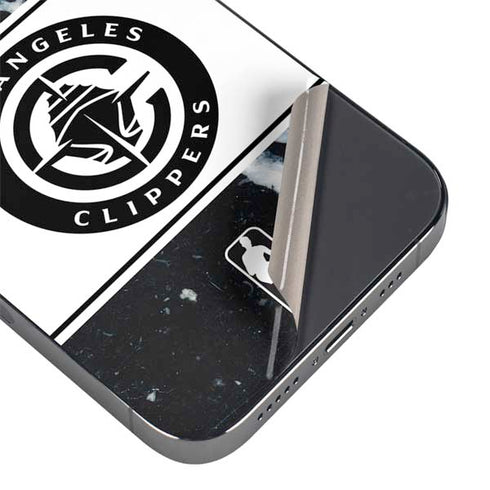 NBA LA Clippers Marble iPhone 13 Pro Skin