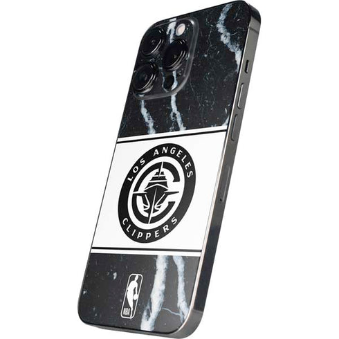 NBA LA Clippers Marble iPhone 14 Pro Max Skin