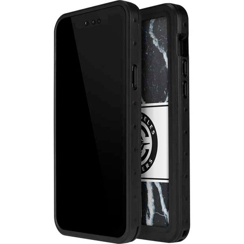 NBA LA Clippers Marble iPhone 14 Pro Max Waterproof Case