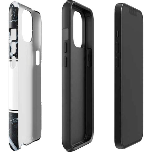 NBA LA Clippers Marble iPhone 15 Plus Impact Case