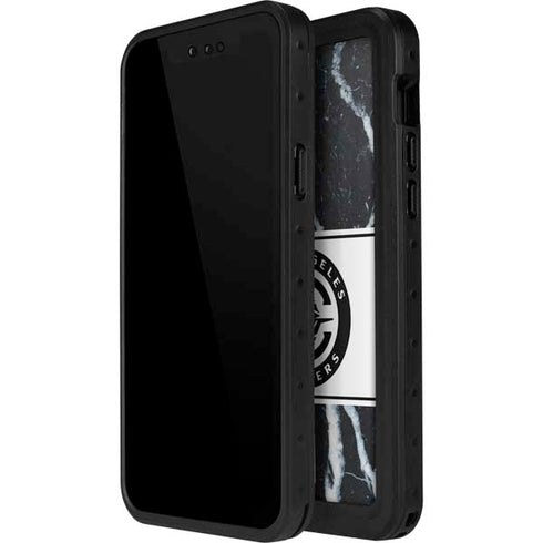 NBA LA Clippers Marble iPhone 15 Plus Waterproof Case