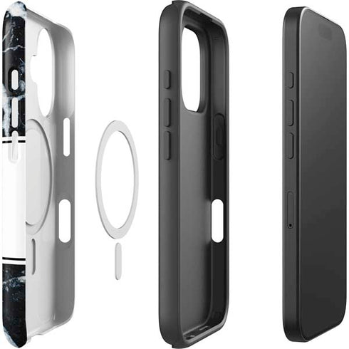NBA LA Clippers Marble iPhone 16 Plus Magsafe Impact Case