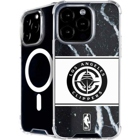 NBA LA Clippers Marble iPhone 16 Pro MagSafe Case