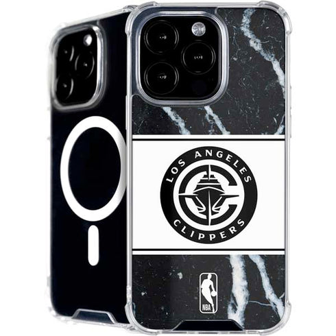 NBA LA Clippers Marble iPhone 16 Pro Max MagSafe Case