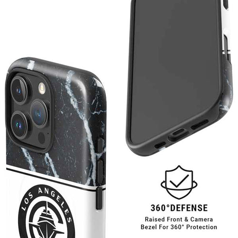 NBA LA Clippers Marble iPhone 16 Pro Max Magsafe Impact Case