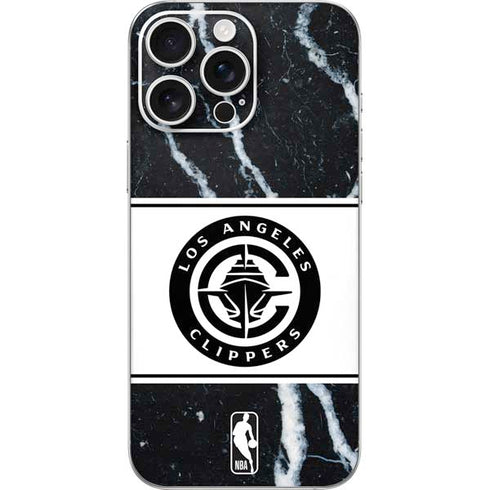 NBA LA Clippers Marble iPhone 16 Pro Max Skin