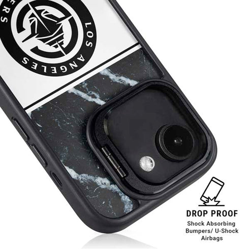 NBA LA Clippers Marble iPhone 16e Kickstand Case