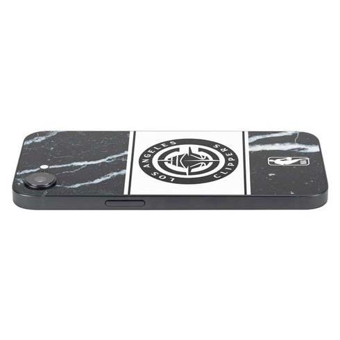 NBA LA Clippers Marble iPhone 16e Skin