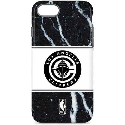 NBA LA Clippers Marble iPhone Cases