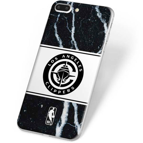 NBA LA Clippers Marble iPhone 8 Plus Skin