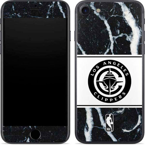 NBA LA Clippers Marble iPhone 8 Skin