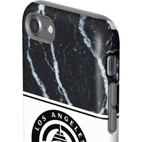 NBA LA Clippers Marble iPhone SE (2nd & 3rd Gen) Pro Case