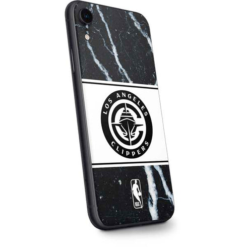 NBA LA Clippers Marble iPhone XR Skin