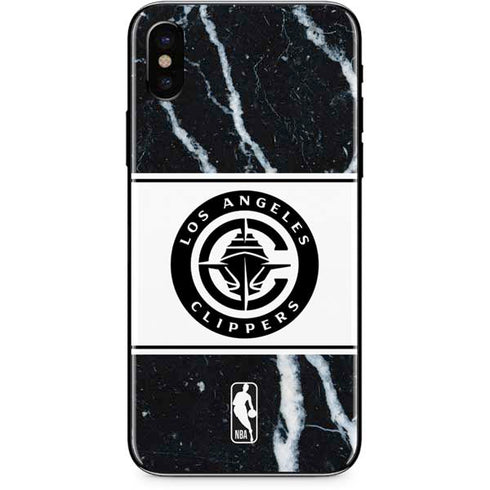 NBA LA Clippers Marble iPhone XS Max Skin