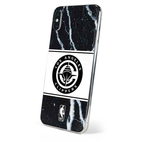 NBA LA Clippers Marble iPhone XS Max Skin