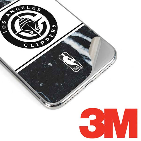 NBA LA Clippers Marble iPhone XS Max Skin