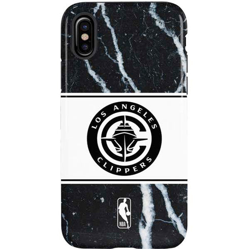 NBA LA Clippers Marble iPhone XS Pro Case