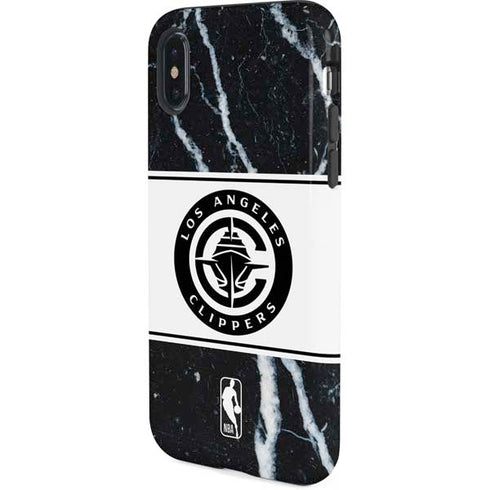 NBA LA Clippers Marble iPhone XS Pro Case