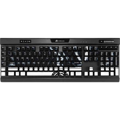 NBA LA Clippers Marble K95 RGB PLATINUM Mechanical Gaming Keyboard Skin