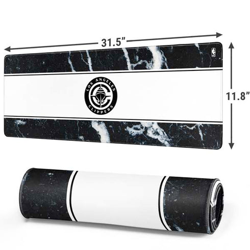 NBA LA Clippers Marble Gaming Mouse Pad