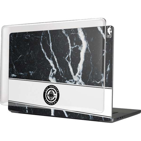 NBA LA Clippers Marble MacBook Pro 16in (2021-25) Case plus Skin