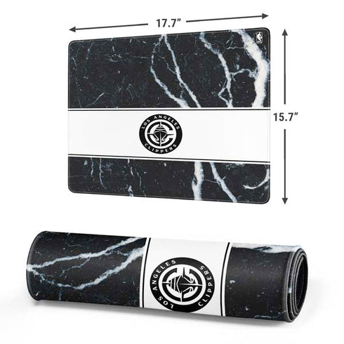 NBA LA Clippers Marble Gaming Mouse Pad
