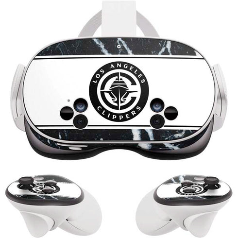 NBA LA Clippers Marble Meta Quest 3S Skin