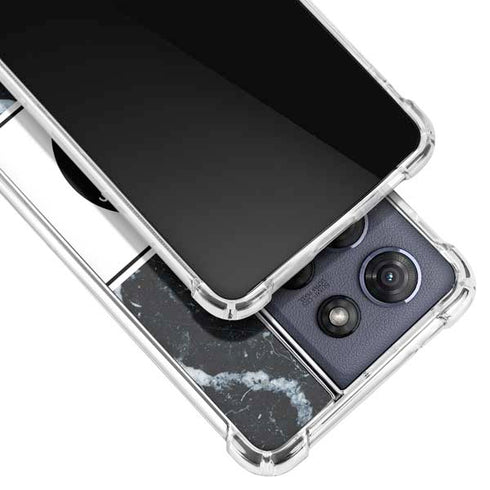 NBA LA Clippers Marble Moto G 5G (2025) Clear Case