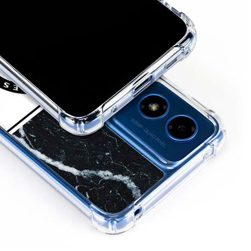 NBA LA Clippers Marble Moto G 5G (2024) Clear Case