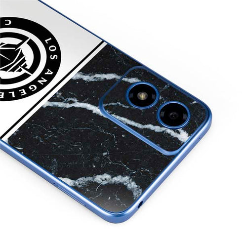 NBA LA Clippers Marble Moto G Play 4G (2024) Skin