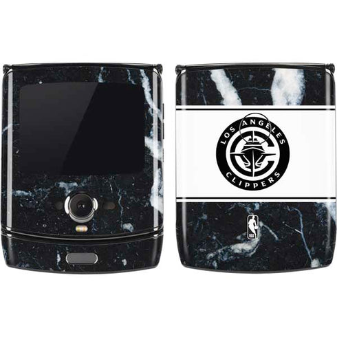 NBA LA Clippers Marble Motorola RAZR Skin